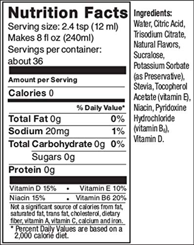 SodaStream Variety Pack Drink Mixes, 0 Calories, 14.8 Fl Oz (Pack of 4) - Image 5