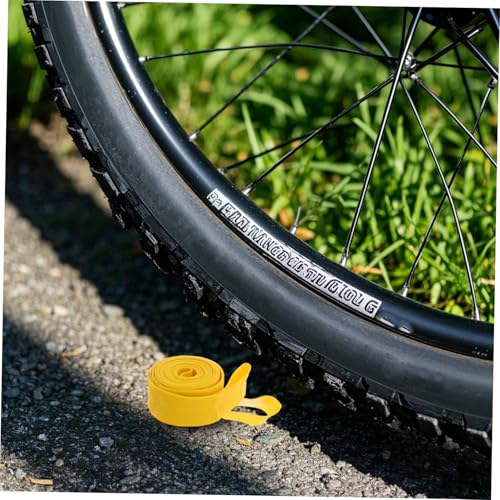 6 Und Llanta Protector Puncto PVC Amarillo miniatura 7