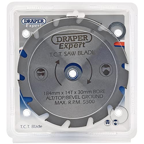 Draper 09497 Expert Tct Saw Blade - Nail Cutting 184X30Mmx14T