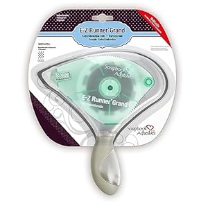 Scrapbook Adhesives by 3L E- Z Runner Grand Dots-Repositionable, Polietilene tereftalato, Clear, 42M