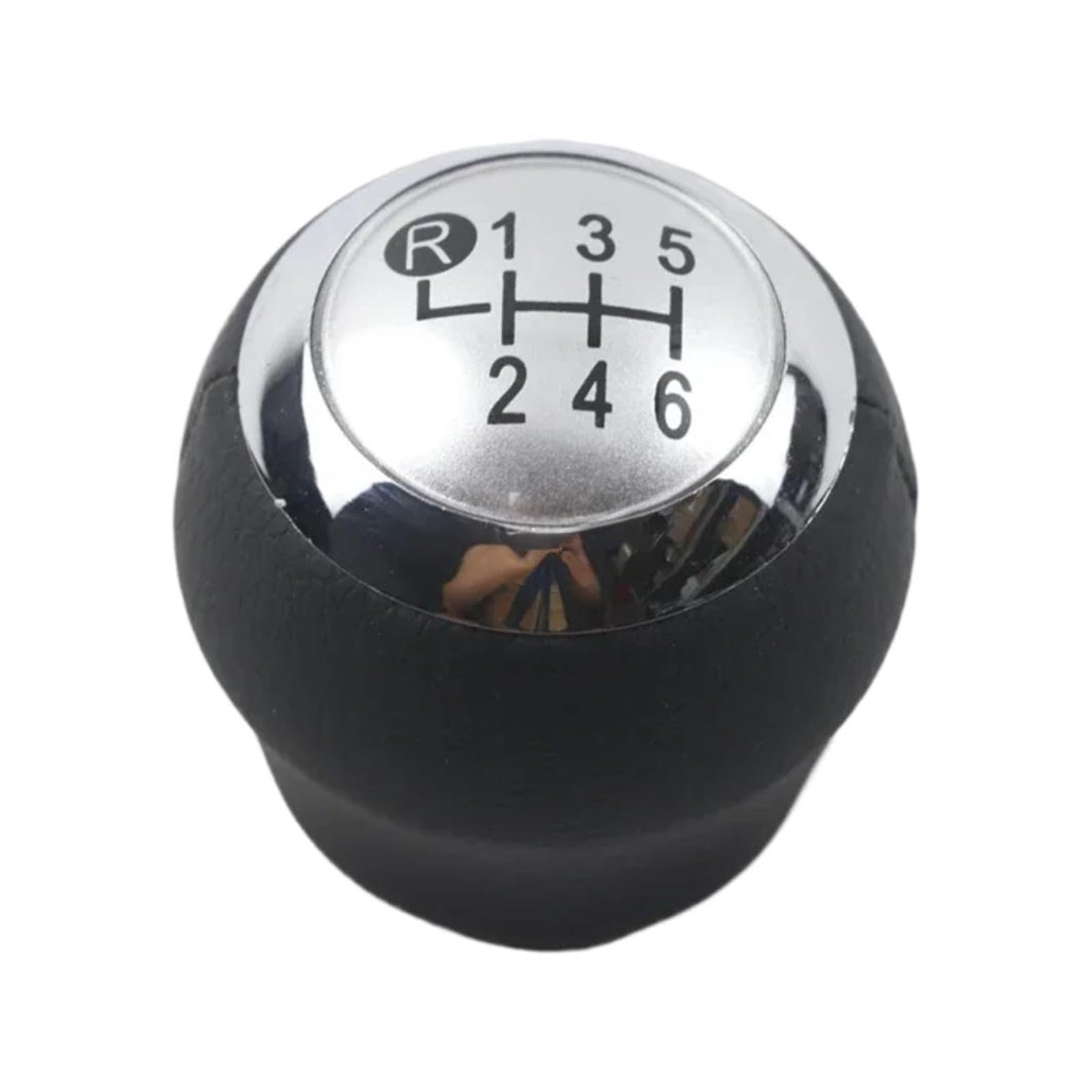 Mkgkacvcpt Silver 6-Speed Performance Gear Stick Knob For Toyota For Corolla For Rav4 Avensis