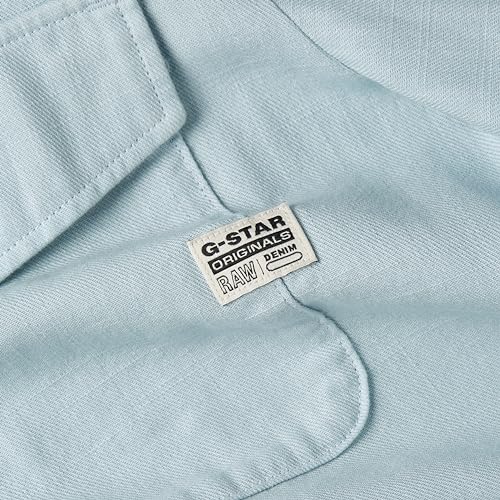 Miniatura 7 de G-Star Camisa Marine Slim, Camisetas Para Hombre, Azul Faze Blue Gd D19751-D454-C589 , M
