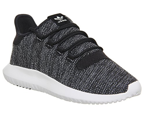 Adidas Tubular Shadow Knit, Sneaker Basses Homme, Noir (Core Black/Utility Black/Vintage White), 39 1/3 EU