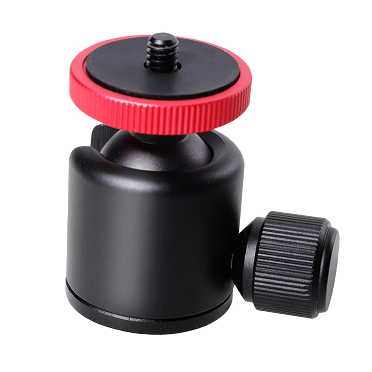 jojofuny Mini Ball Head for Camera Stand Tripod Mount 1/4 Inch Thread DSLR Camera Mount Stand Locking Nut for Monitor Led Light Microphone