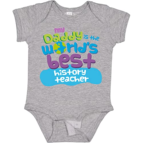inktastic History Teacher Daddy Baby Bodysuit