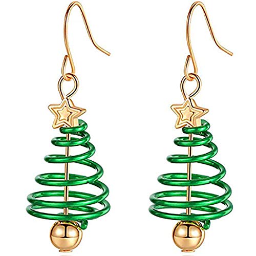 El Regalo Christmas Threader Tassel Earrings- Christmas Tree, Jingle Bell, Snowflake, Santa Clause, Christmas Socks Charms Earrings, Xmas Earrings Christmas Jewelry (Tree Earrings) (B0BNGD27KJ) Amazon Price History, Amazon Price Tracker