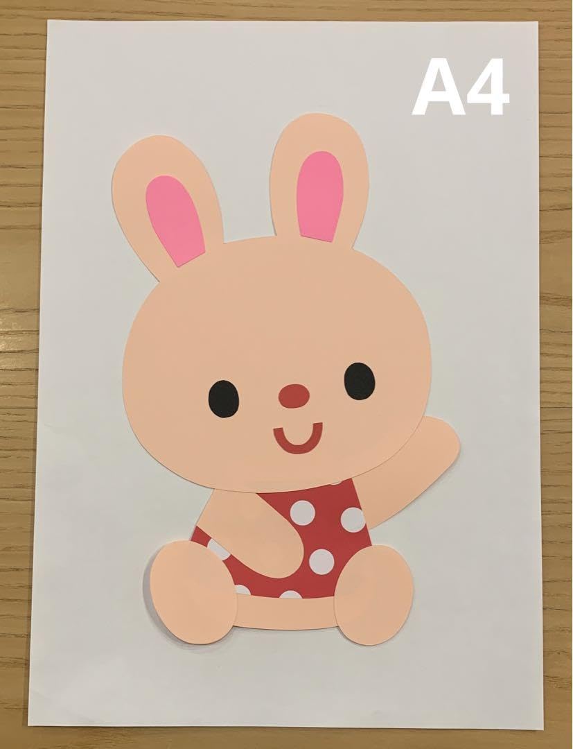 くま うさぎ スモック 壁面飾り オーダー くま うさぎ スモック 壁面飾り オーダー