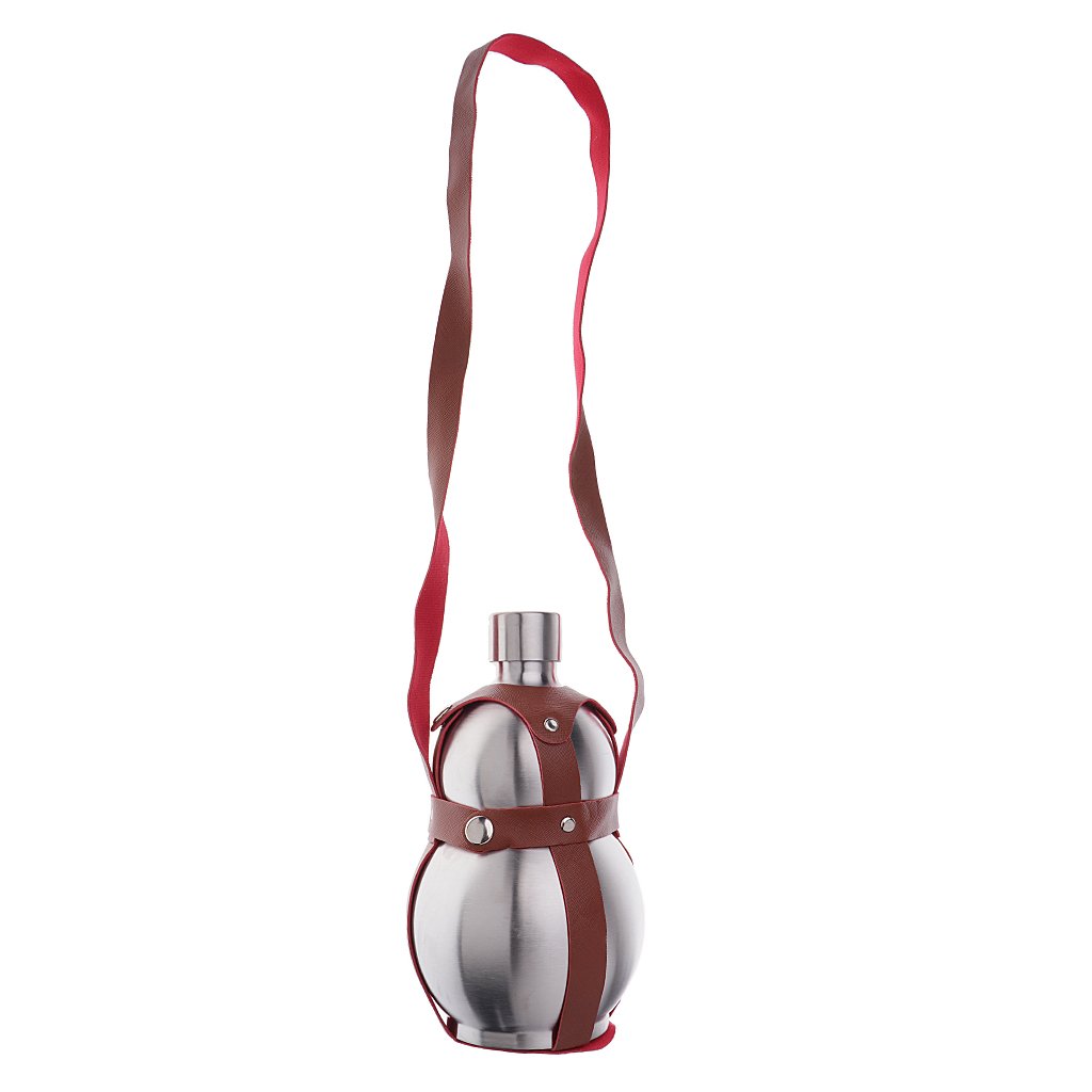 Bouteille d'eau isotherme 1,5L gourde inox grande capacité anti-fuite