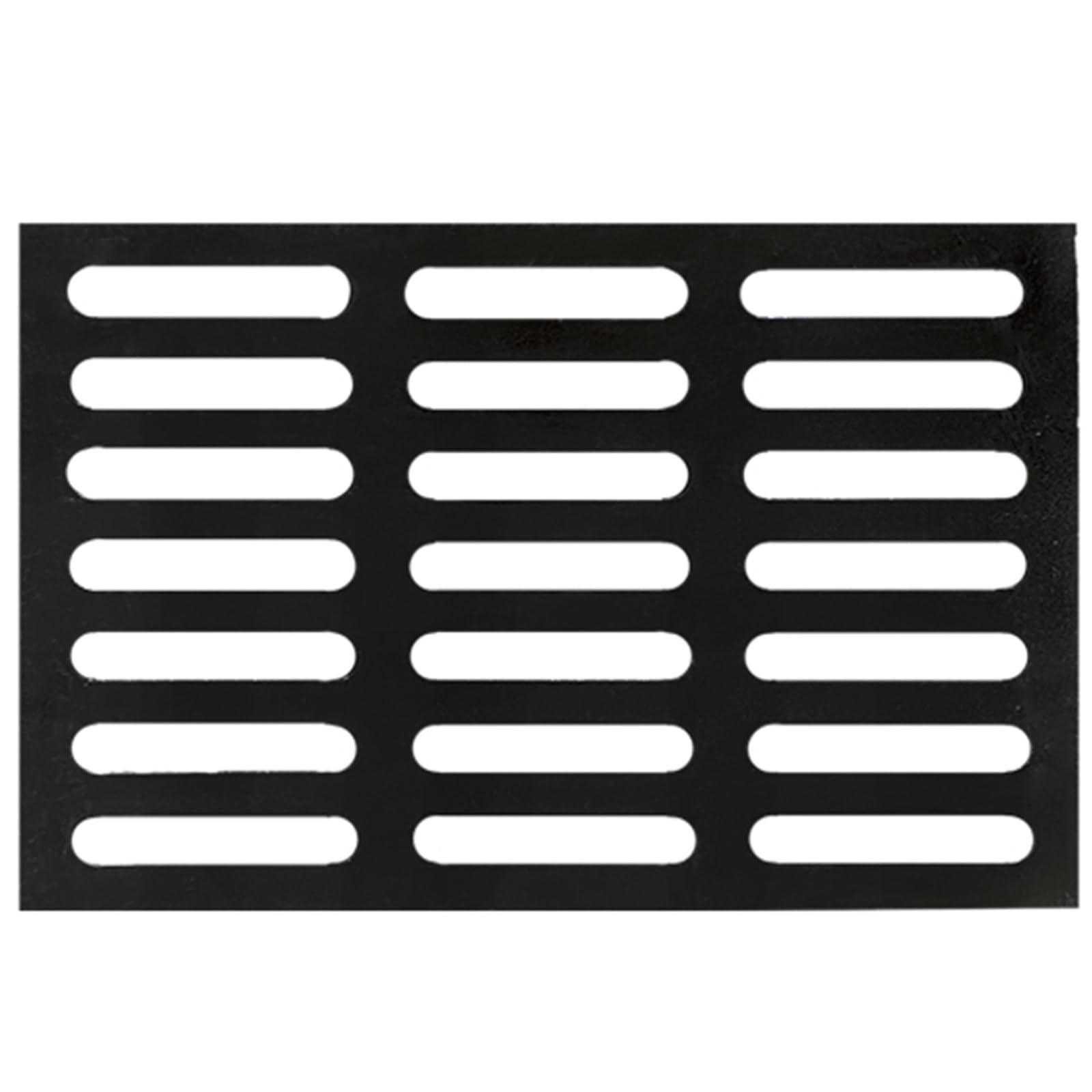 HeavyDu 40 x 60 cm żeliwna osłona odpływowa o grubości 3 cm skutecznie zapobiega zatykaniu się pokrywy dostępu do rusztu zewnętrznego dla długotrwałego użytkowania
