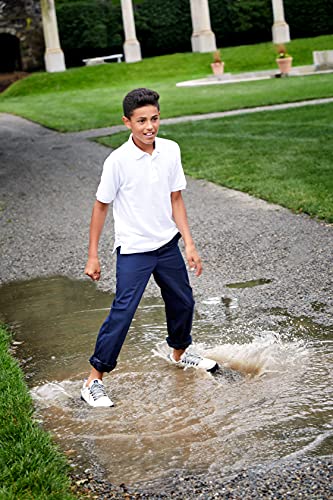 Image of French Toast Boys Pull-On Relaxed Fit School Uniform Pant (Standard & Husky)