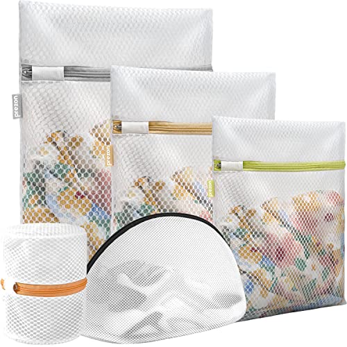 Prezon Mesh Laundry Bags, Washing Machine Wash Bags, Reusable and...