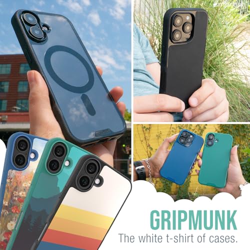 Image of Smartish iPhone 16 Plus Clear Case - Gripmunk [Lightweight + Protective] Slim Drop Tested Ultra Thin Grip Cover for Apple iPhone 16 Plus - Clearly Clear