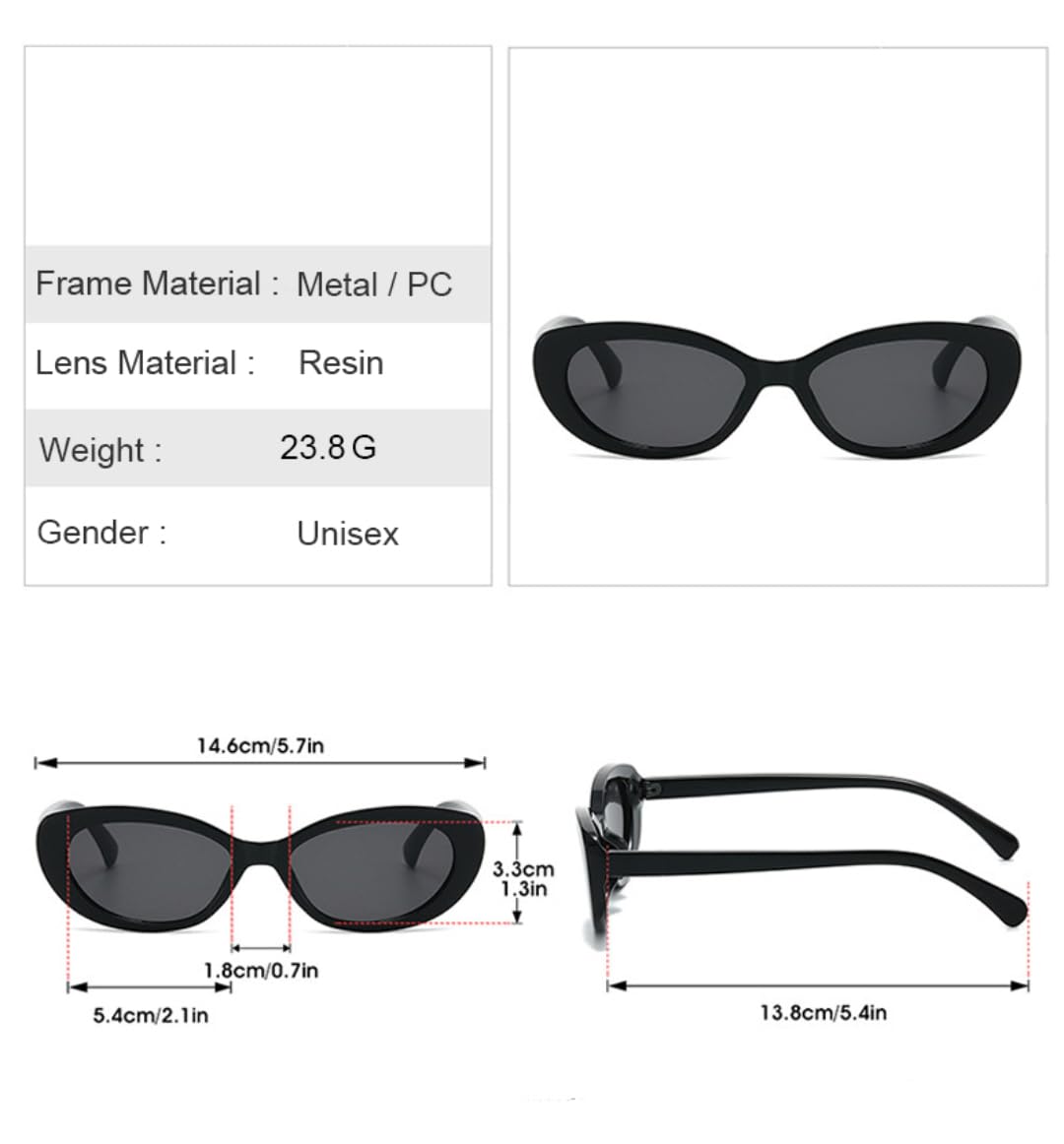 Gafas de sol de metal para mujer, gafas de sol de moda UV 400, lentes azules transparentes, para mujer, para exteriores, punk, para hombre