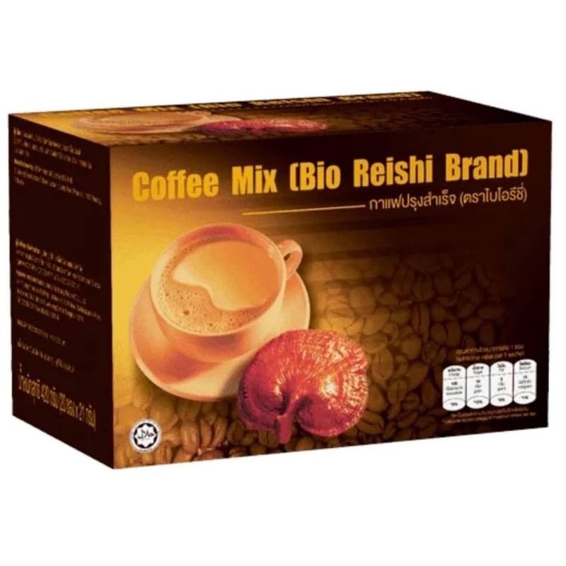 Bio Reishi coffee brand Instant mix with (Sipper Bottle)