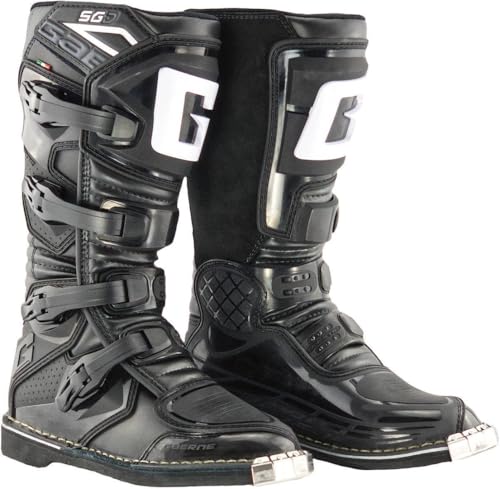 Bottes motocross Gaerne SGJ noir taille 37 avec ventilation pour enfant
