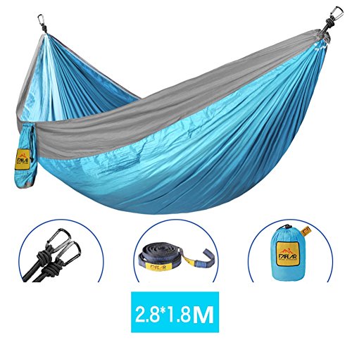 Preisvergleich Produktbild DIAOHXY Super leichtes Tragbarer Hängematte,Schaukel Parachute hängematte Camping hängematte-C