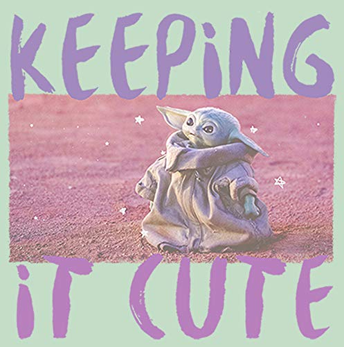 Girl's Star Wars: The Mandalorian The Child Keeping It Cute T-Shirt - Mint - Large2