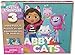 Gabby's Dollhouse Wooden Puzzle Collection, 3 Meow Tastic Puzzle Motifs with Sturdy Wooden Box for Storage, Each Motif Consists of 24 Pieces, Puzzle Fun for All Gabby Fans from 3 Years