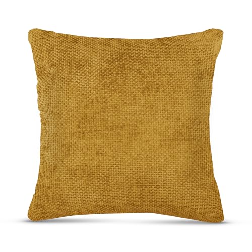 Bestlivings Kissenhülle Chenille Cross (60x60 cm/Senf) weicher Kissenbezug mit Reißverschluss, Schlichter Bezug für Wohn- oder Schlafzimmer Bestlivings Kissenhülle Chenille Cross (60x60 cm/Senf) weicher Kissenbezug mit Reißverschluss, Schlichter Bezug für Wohn- oder Schlafzimmer