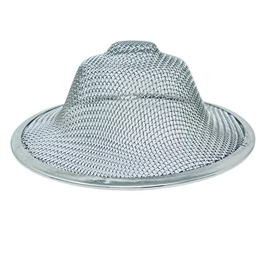Magic Providers Stainless Steel Sink Strainer sieves | Kitchen Drain Strainer | Basin Basket Filter Stopper Drainer | Deep Net Jali (11 cm) - Pack of 1 1