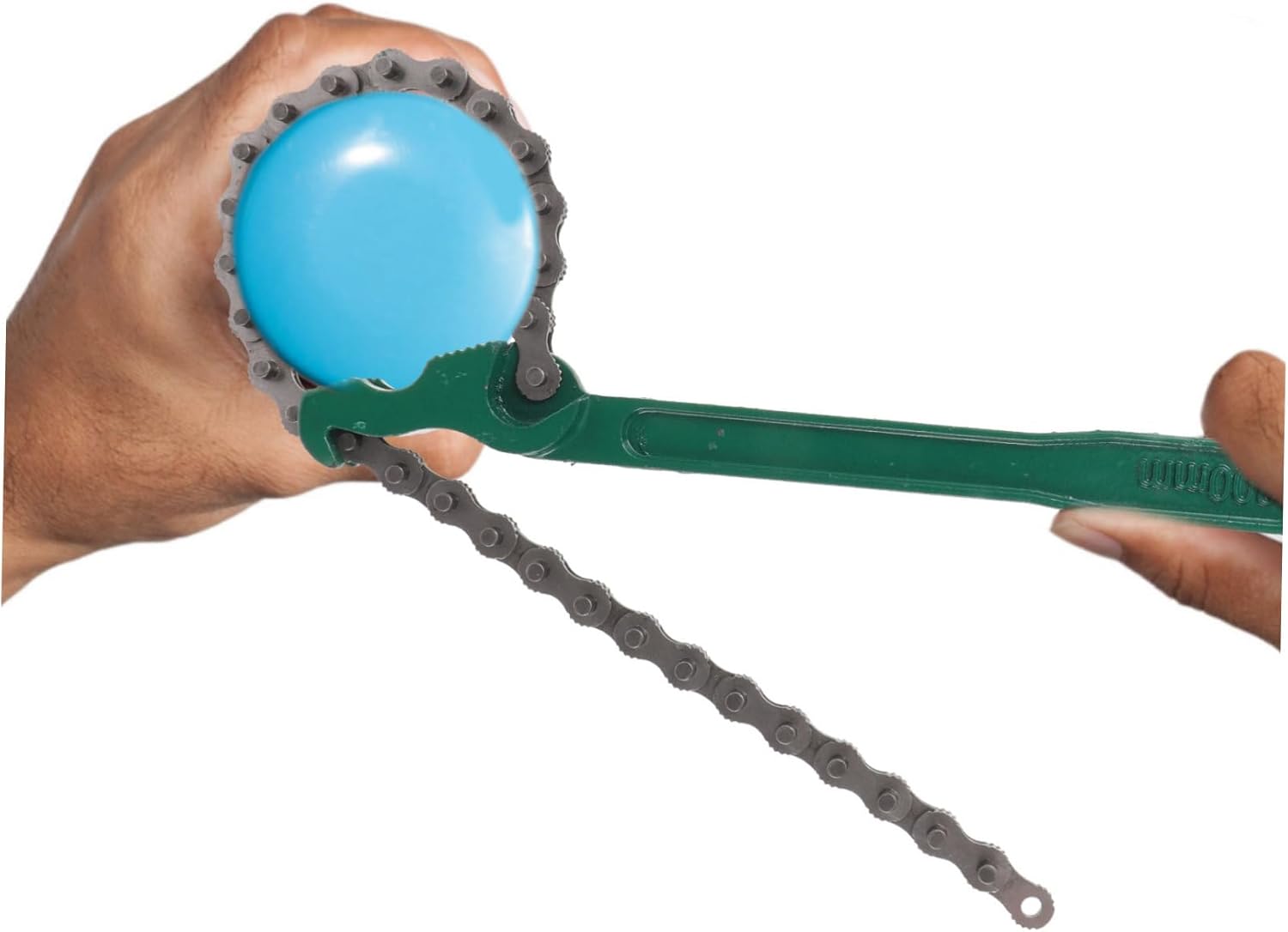 Chain Wrench Tool for Auto Repair and Plumbing -resistant Design for Oil Filters and Water Filters Maximum Locking Force for Easy Use