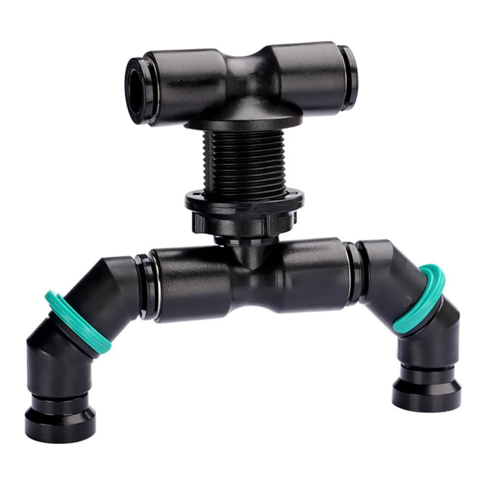 Reptile Misting Nozzle, 360° Adjustable Terrarium Nozzle 1/4'' Mist Fogger Sprinkler for Aquarium Tank Rainforest