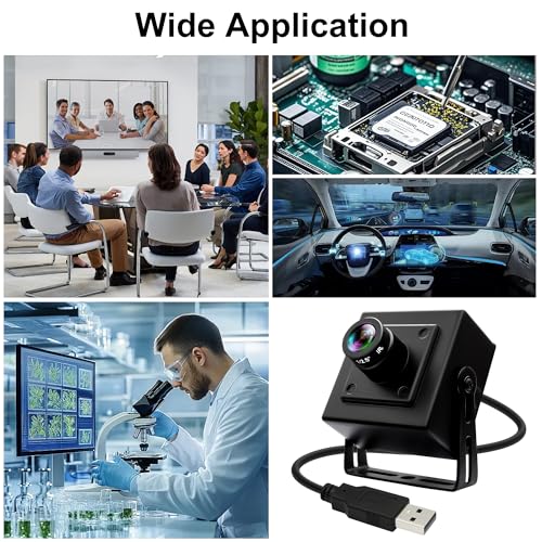 Caméra USB Global Shutter 1200p ELP avec objectif M12 de 16mm pour vision industrielle - 7