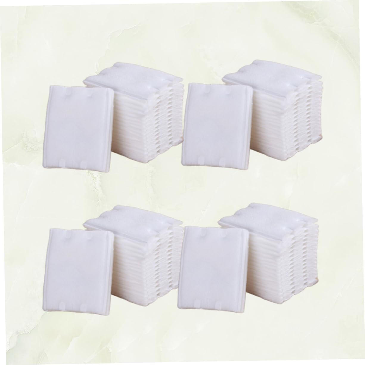 Mikinona Travel Makeup Remover Pads 222pcs Cotton Pads for Women Double-Sided Reusable Facial Puff Makeup Accessories