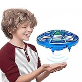 UFO Drohne, Mini Drohne Kinder Fliegendes Spielzeug Handgesteuerter Infrarot Induktions Fliegender Ball RC Drone mit Helle LED, UFO Mini Flugspielzeug Drohne Spielzeug Geschenke für Jungen Mädchen