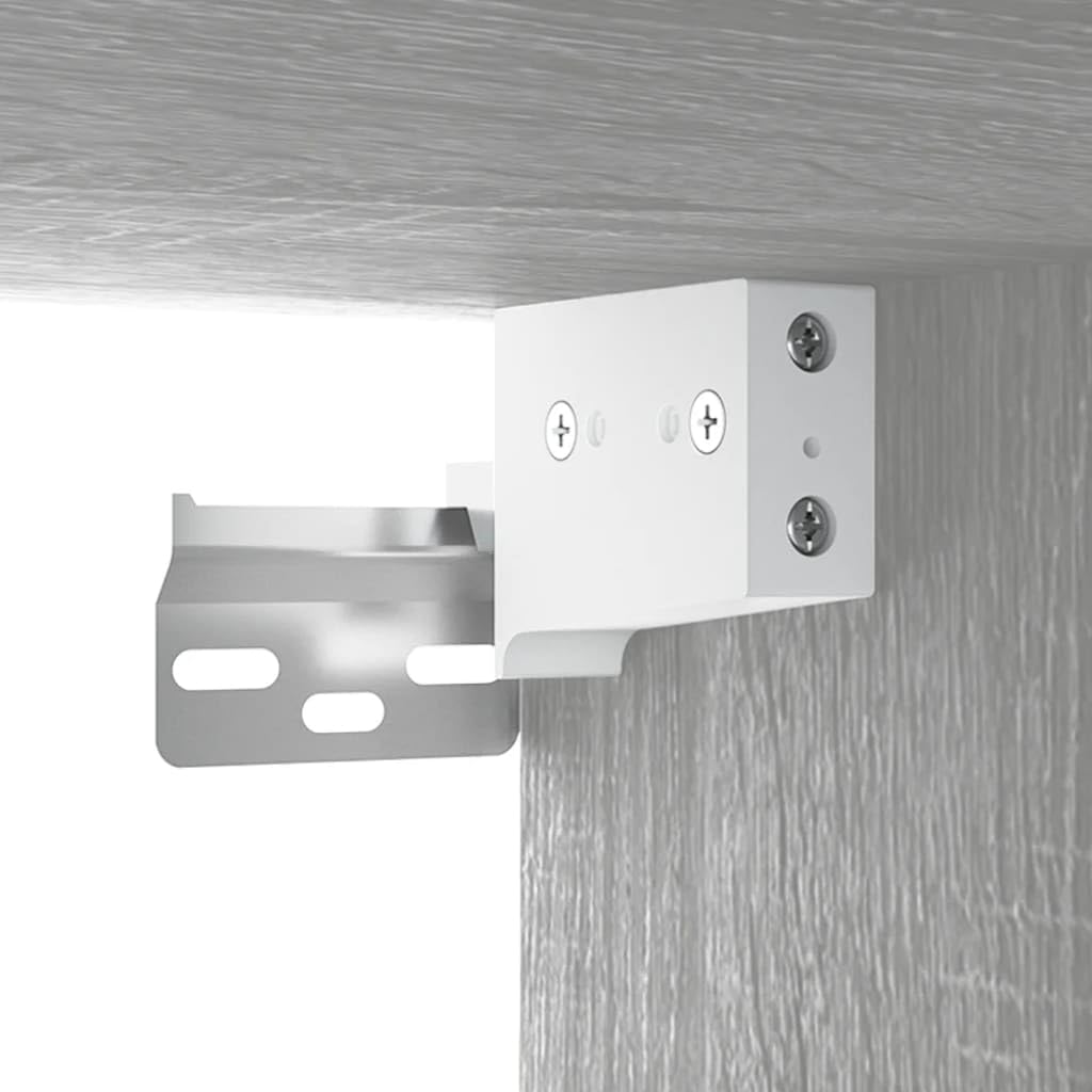 Mueble de baño con Lavabo Madera contrachapada Gris Sonoma 100 x 38.5 x 45 cm con Grifo y Drenaje