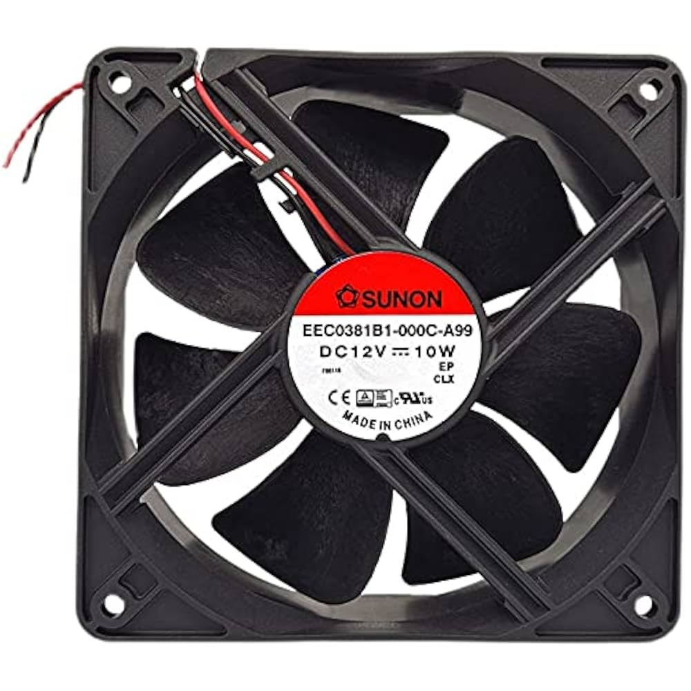 Amazon.com: YAOGBAO 12V 1W 12038 Air Volume 138CFM Cooling