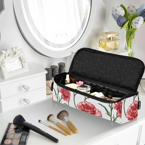 Bolso de viaje para herramientas de cabello con base resistente al calor y cierre magnético para planchas y rizadores miniatura 6