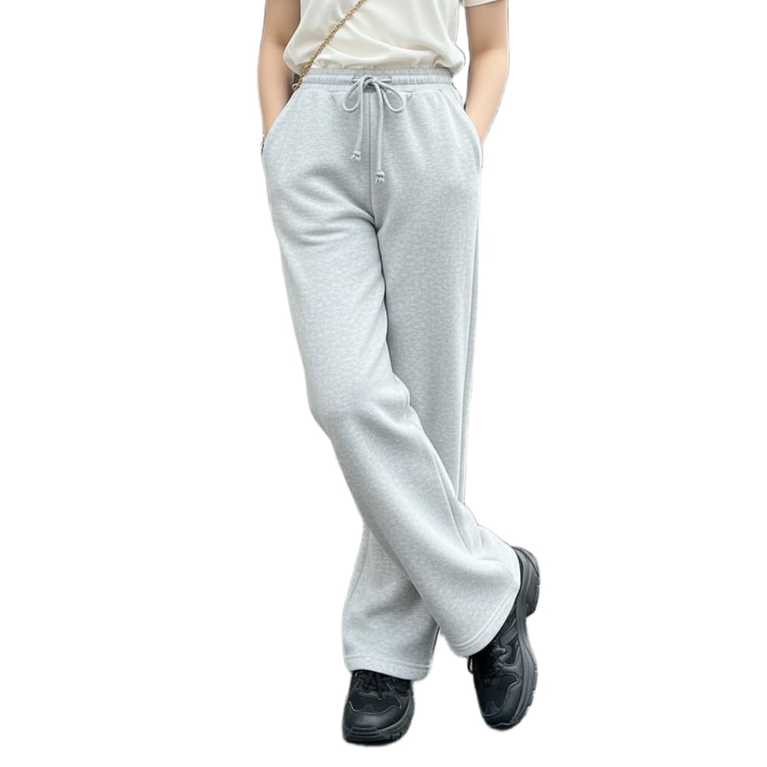 dockstreet Track Pant for Women || Baggy Fit || Track Pants || Full Elastic Jogger Track Pant ||-picture-12