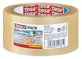 6 X tesa Packband PVC 66mx50mm transparent ULTRA STRONG 57176-00000