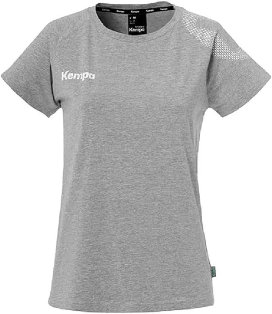 Kempa Women's Ladies Girls Handball Sports T Functional Shirt Jersey Dark Grey Melange