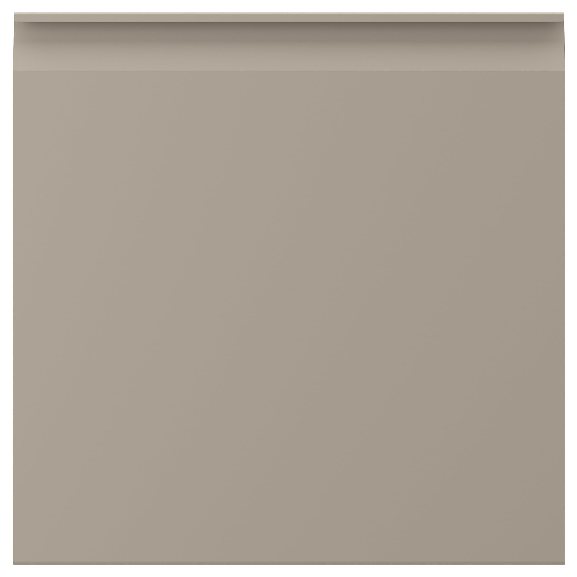 Porte UPPLÖV beige foncé mat 40x40 cm pour meuble de cuisine
