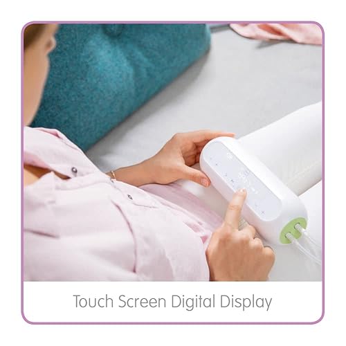 Mam 2-In-1 Double Electric Breast Pump | Quiet And Comfortable Pumping | Soft Silicone Breast Funnel | Newborn Essentials | Green (Various Designs) - 4