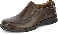 Dockers Agent Men's Leather Loafers - Comfortable Dress Casual Slip-Ons with All Motion Technology