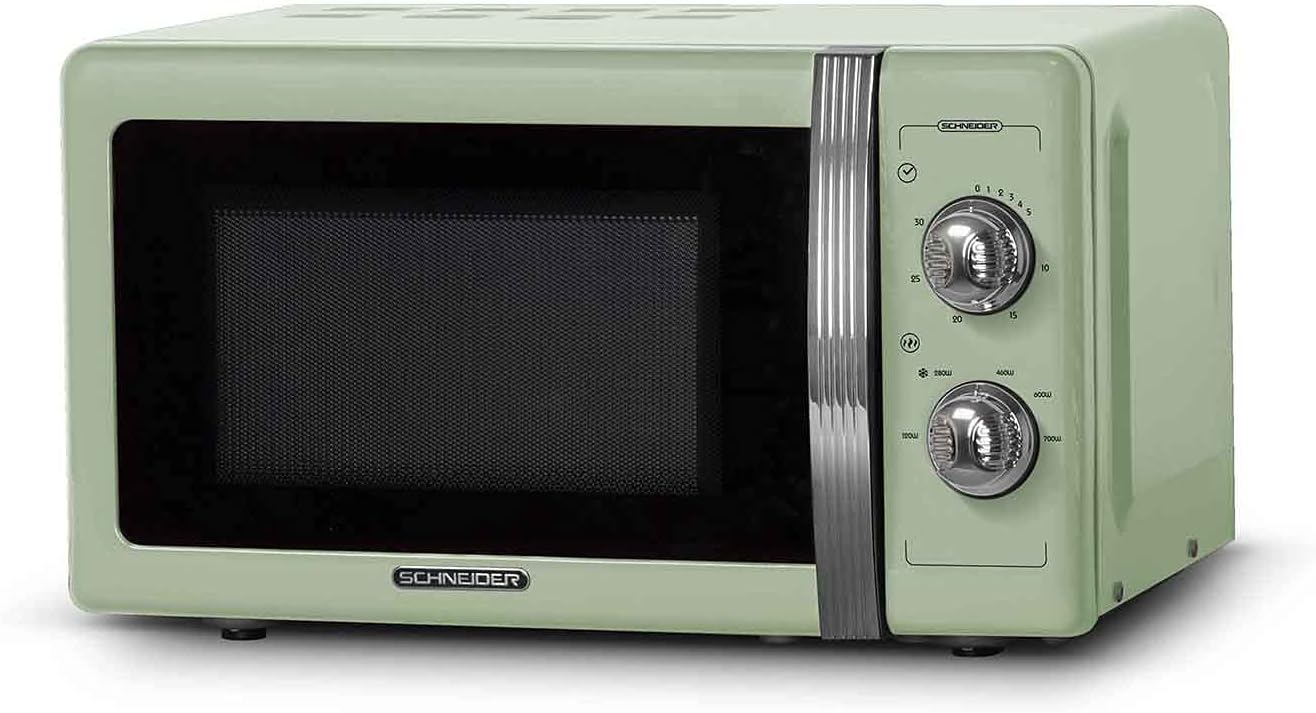 കോണാകൃതിയിലുള്ളത് view of SCHNEIDER SMW 20V GA Microwave Oven showing control dials