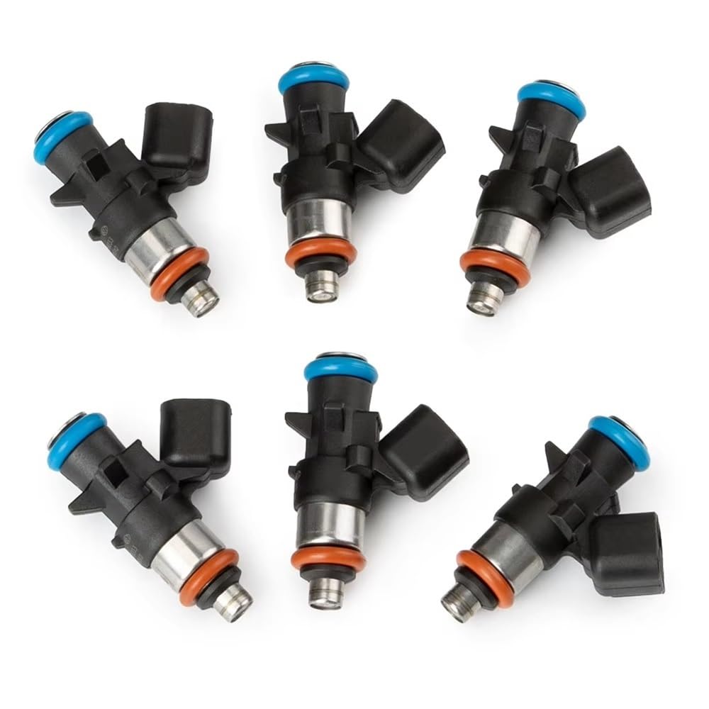 Injector Nozzle Compatible with Dodge for Avenger for Charger for Durango 0280158233 FJ1147 5184085AD 5184085AC Fuel Injectors(6PCS)