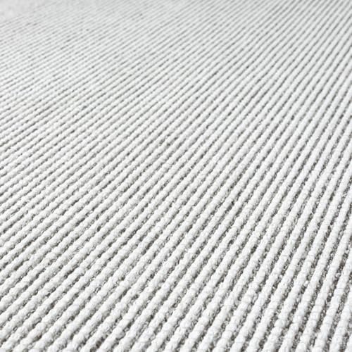 Tapete Gris Dos Tonos 8x10 Interior Resistente Manchas miniatura 3