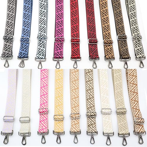 Image of Adjustable Purse Straps - Replacement Shoulder Straps for Bags, Crossbody Purse Strap,and Handbag Bag Strap(55 inchLong)