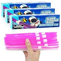 VAKOWOO Gefrierbeutel, 60 Pcs Zip Beutel, Gefrierbeutel mit Reißverschluss, Wiederverwendbar Zipper Beutel mit Erweiterbarer Boden, Frischhaltebeutel für Obst, Gemüse, Fleisch, Getreide, Snacks