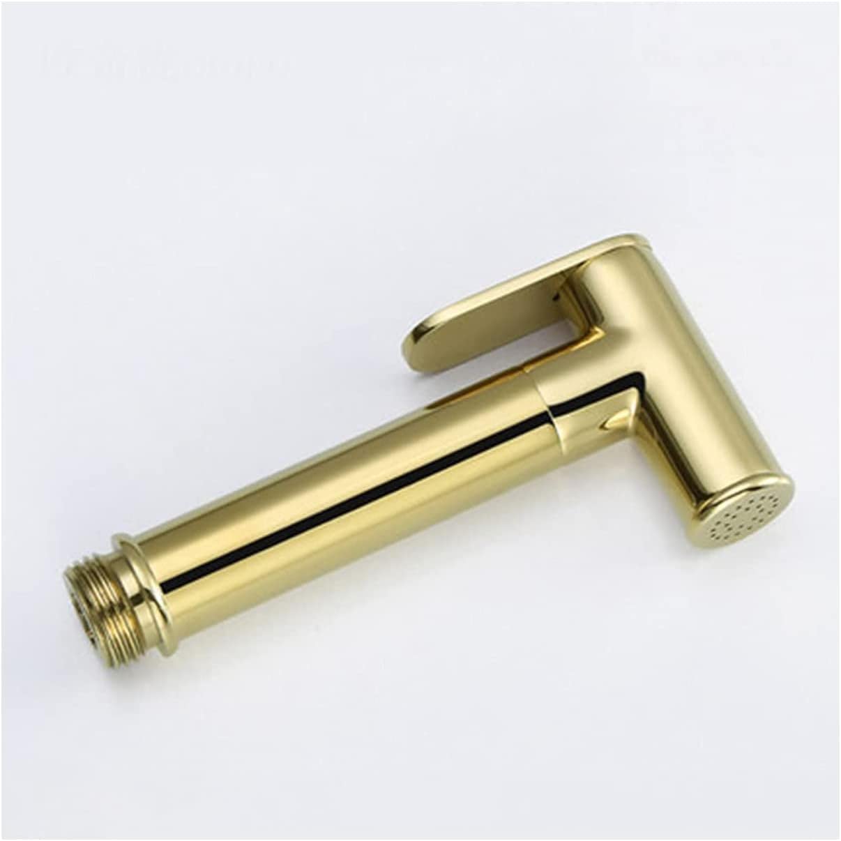GLJTUO Handheld Bidet Douche Shower Spray, Hand Held Toilet Bidet Sprayer Wall Mounted, Single Cold Bidet Faucet, Solid Brass Shattaf Bidet Douche Kit,