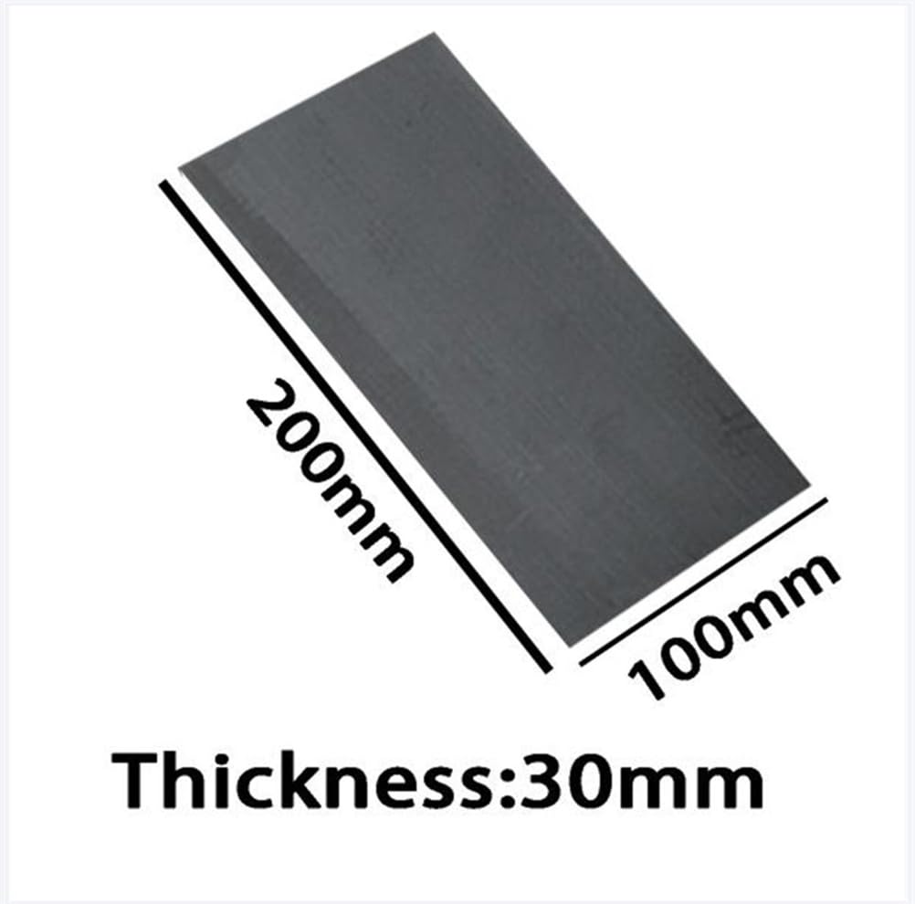 Płyta z folii grafitowej o wysokiej czystości - 200 mm x 100 mm x 15 mm, zawartość grafitu 99,9%, 1 szt.(Thickness 30mm)