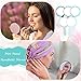 Vinsot 50 Pieces Handheld Mirror Small Hand Mirror Bulk with Handle Plastic Travel Makeup Cosmetic Compact Portable Vanity 3.94 x 2.16 Inch for Women Men Girls Kids Daily DIY Use(50 Pieces)