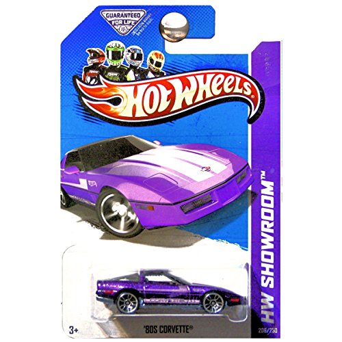 Hot Wheels 2013 HW Showroom 80s Chevrolet Chevy Corvette Purple