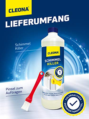 Schimmelverwijderaar tegen schimmel voor muur, badkamer, behanghout, voegen - 500ml met borstel - Image 4