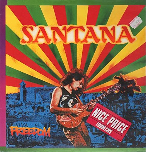 Santana - Freedom - CBS - CBS 450394 1, CBS - FC 40272