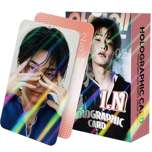 PYAJUU Stray Kids Photocards 124 PCS SKZ DO IT Album Photo Cards with 64 PCS Stickers KPOP Gift Lomo Merch for SKZ Boys and Girls Straykids Laser Greeting Cards 2026 (I.N)